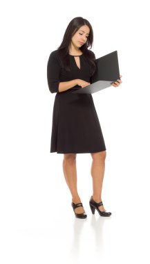 güzel işkadını klasör ile