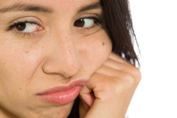 Model depressed or bored — Stock Photo, Image