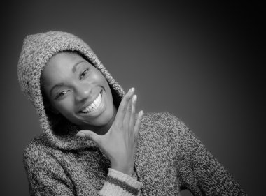 Kendine güvenen güzel Model