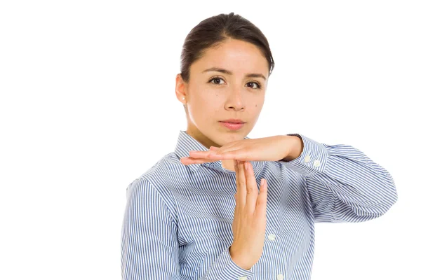 Modellen behöver en paus — Stockfoto