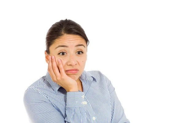 Model depressed or bored — Stock Photo, Image