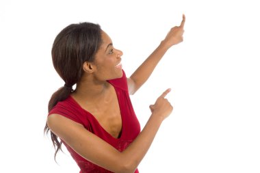 Parmakları ile işaret modeli