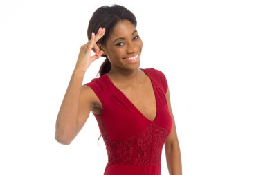 modeli el ok işareti