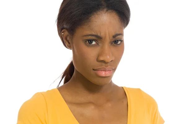 Model upset and worried — Stock Photo, Image