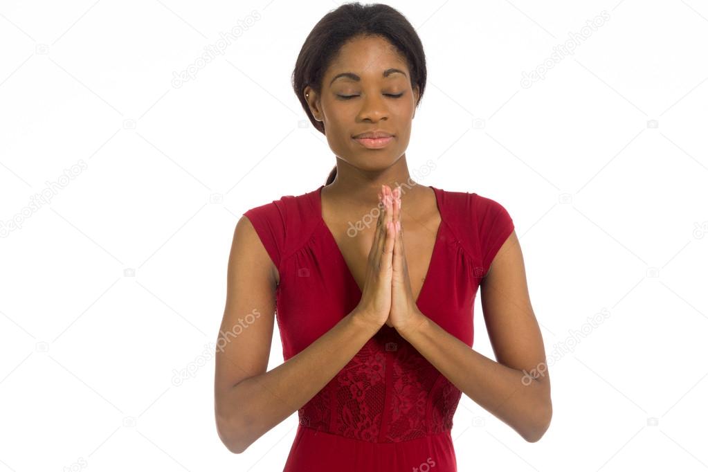 Model praying and wishing