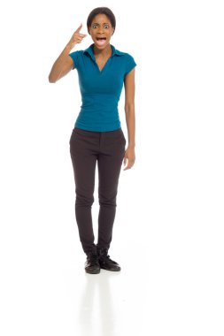 Modeli kızgın azar ve işaret