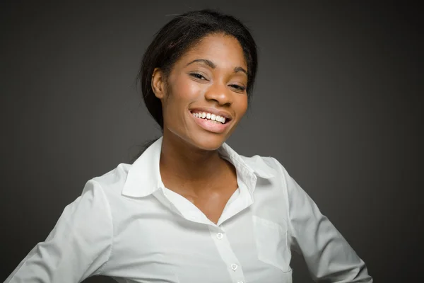 Model expressing positivity — Stock Photo, Image