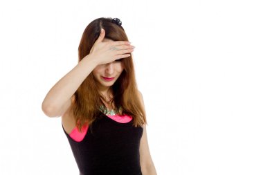 Modeli gizleme surat utanç yüzünden