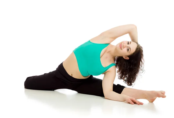 Modello acrobatico stretching — Foto Stock