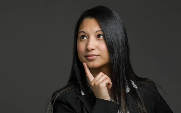 Model denken en opzoeken — Stockfoto