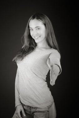 El sıkışma ile modeli selamlar