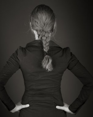 Kalça elleri ile model