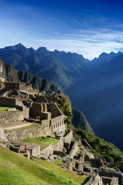 Cusco bölgesinde Machu Picchu
