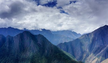 Cusco bölgesinde Machu Picchu