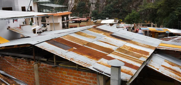 Elevated view of roof — Stock Photo, Image