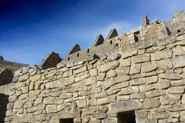 Kamienny mur w Machu Picchu — Zdjęcie stockowe