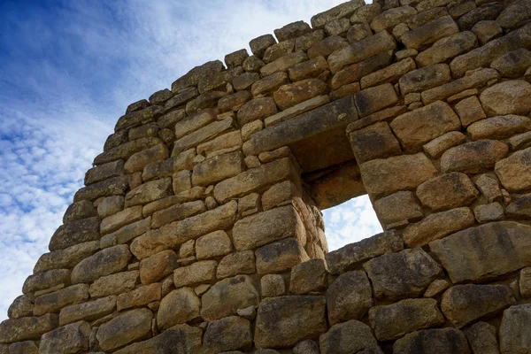 Vista de nicho em Machu Picchu — Fotografia de Stock