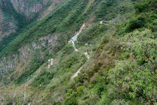 Vista de Machu Picchu na região de Cusco — Fotografia de Stock