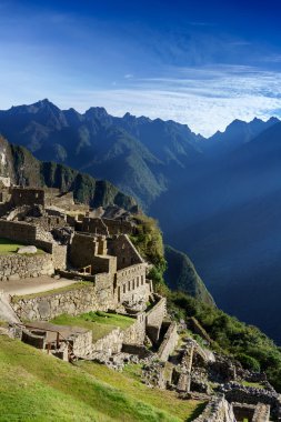 Cusco bölgesinde Machu Picchu