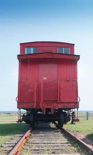 Historische kanadische Eisenbahn-Kajüte — Stockfoto