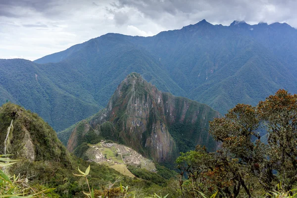 Vista de Machu Picchu en la Región del Cusco — Foto de Stock