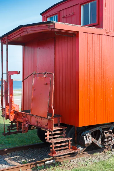 Historische kanadische Eisenbahn-Kajüte — Stockfoto