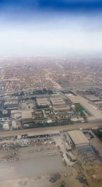 Vista aerea del paesaggio urbano — Foto Stock