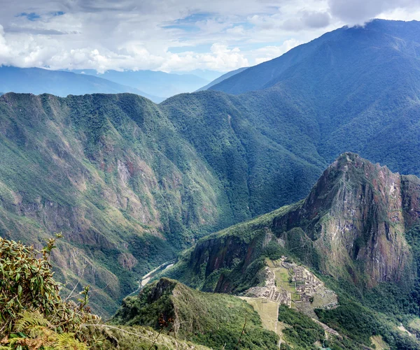 Cusco bölgesinde Machu Picchu — Stok fotoğraf