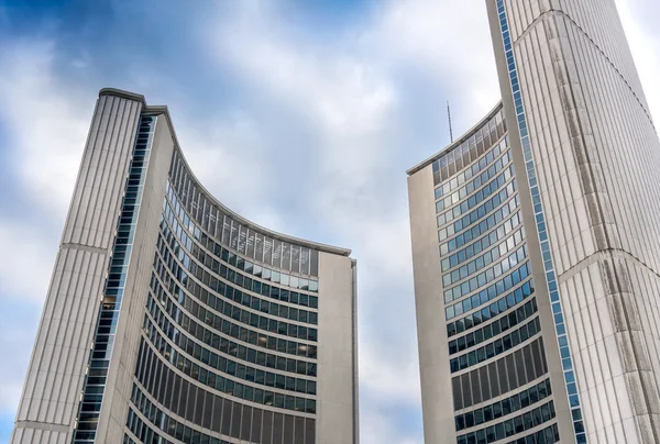 Ayuntamiento de Toronto contra el cielo — Foto de Stock