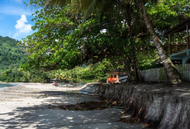 Sahilde turist resort