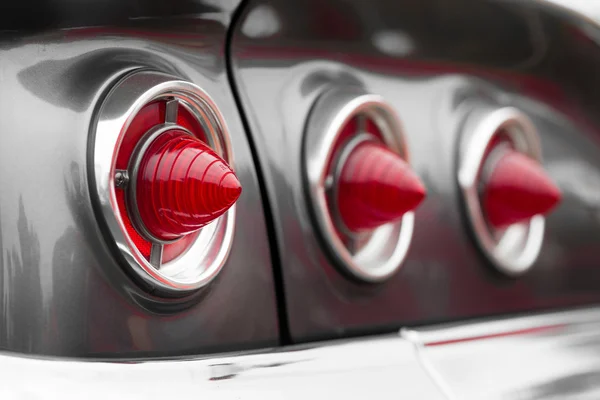 Cone shape tail lights of a car — Stock Photo, Image