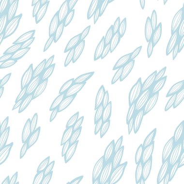 Soyut doğal, pürüzsüz desen, el çizimi, organik kumaş, ambalaj, pankart, duvar kağıtları - vektör tasarımı