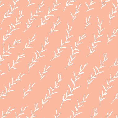 Yapraksız desen, afişler, duvar kağıtları, tekstil, ambalaj - vektör tasarımı için harika