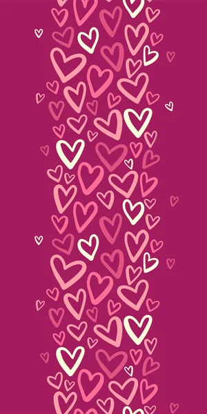 Saludo Tarjeta Textil Amor San Valentín Día Madre Madre Mano — Vector de stock