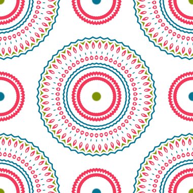 Vintage universal different seamless eastern patterns (tiling). Endless texture can be used for wallpaper, pattern fill, web page background, surface textures clothes. Retro geometric ornament.