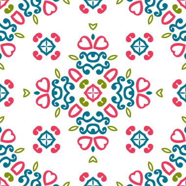 Vintage universal different seamless eastern patterns (tiling). Endless texture can be used for wallpaper, pattern fill, web page background, surface textures clothes. Retro geometric ornament.