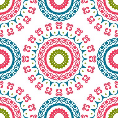 Vintage universal different seamless eastern patterns (tiling). Endless texture can be used for wallpaper, pattern fill, web page background, surface textures clothes. Retro geometric ornament.