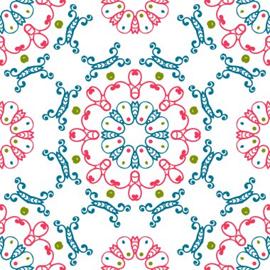 Vintage universal different seamless eastern patterns (tiling). Endless texture can be used for wallpaper, pattern fill, web page background, surface textures clothes. Retro geometric ornament.