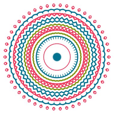 Vintage evrensel farklı Doğu desen (döşeme). Sonsuz doku duvar kağıdı, desen dolgularını, web sayfası arka planı, yüzey dokuları giysileri için kullanılabilir. Retro geometrik süsleme.