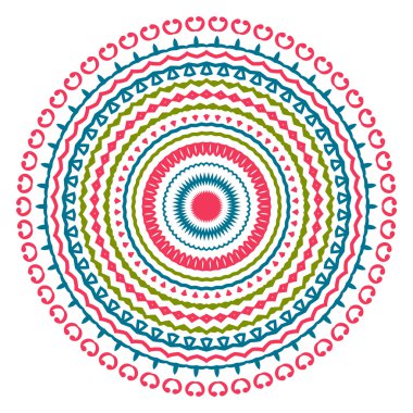 Vintage evrensel farklı Doğu desen (döşeme). Sonsuz doku duvar kağıdı, desen dolgularını, web sayfası arka planı, yüzey dokuları giysileri için kullanılabilir. Retro geometrik süsleme.