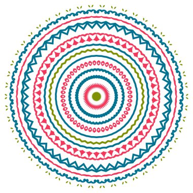 Vintage evrensel farklı Doğu desen (döşeme). Sonsuz doku duvar kağıdı, desen dolgularını, web sayfası arka planı, yüzey dokuları giysileri için kullanılabilir. Retro geometrik süsleme.