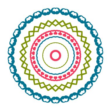 Vintage evrensel farklı Doğu desen (döşeme). Sonsuz doku duvar kağıdı, desen dolgularını, web sayfası arka planı, yüzey dokuları giysileri için kullanılabilir. Retro geometrik süsleme.