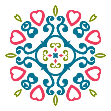 Vintage evrensel farklı Doğu desen (döşeme). Sonsuz doku duvar kağıdı, desen dolgularını, web sayfası arka planı, yüzey dokuları giysileri için kullanılabilir. Retro geometrik süsleme.