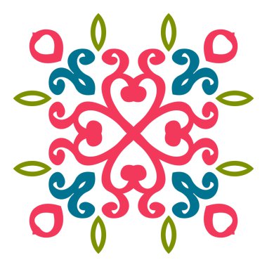 Vintage evrensel farklı Doğu desen (döşeme). Sonsuz doku duvar kağıdı, desen dolgularını, web sayfası arka planı, yüzey dokuları giysileri için kullanılabilir. Retro geometrik süsleme.