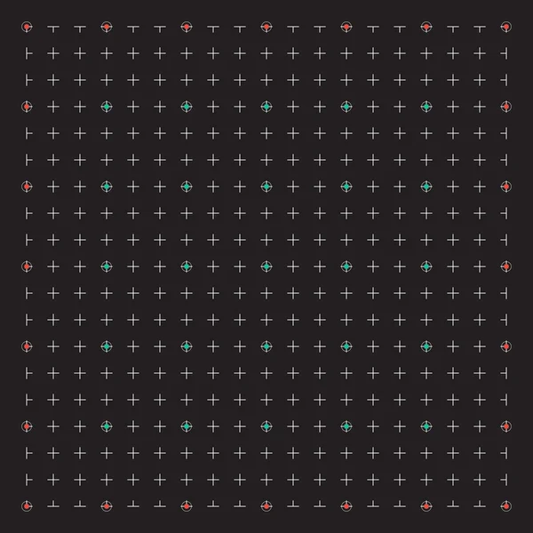 现代虚拟技术梦幻般的未来派用户界面 Hud 的网格 — 图库矢量图片