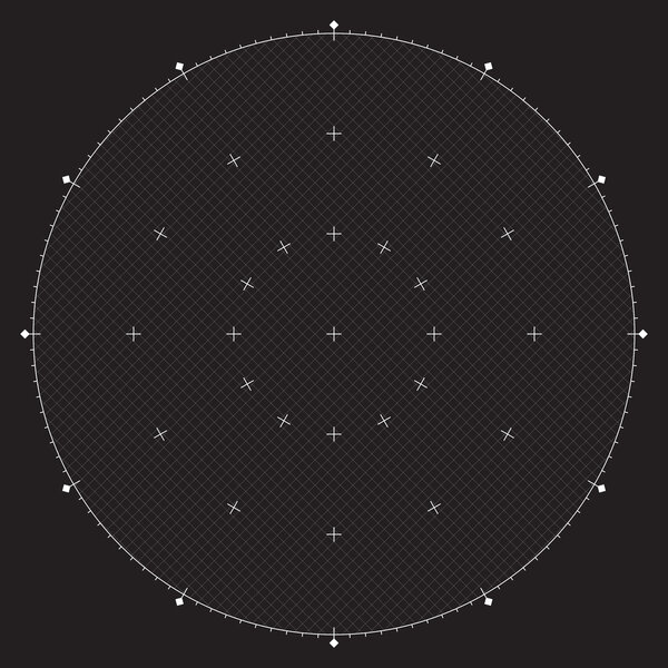 Сетка для современных виртуальных технологий фантастический футуристический пользовательский интерфейс HUD
