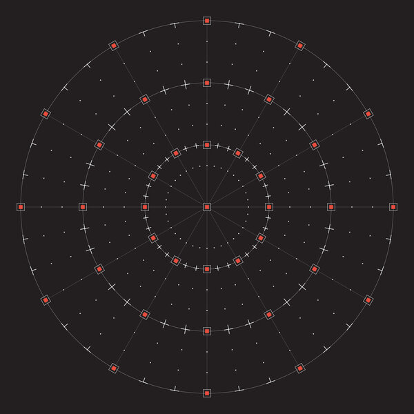 Сетка для современных виртуальных технологий фантастический футуристический пользовательский интерфейс HUD
