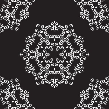 Evrensel farklı vintage Doğu desen (döşeme). Sonsuz doku duvar kağıdı, desen dolgularını, web sayfası arka planı, yüzey dokuları için kullanılabilir. Retro tek renkli geometrik süsleme.