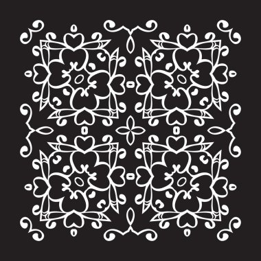 Evrensel farklı vintage Doğu desen (döşeme). Sonsuz doku duvar kağıdı, desen dolgularını, web sayfası arka planı, yüzey dokuları için kullanılabilir. Retro tek renkli geometrik süsleme.