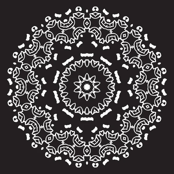 Universele verschillende vintage patronen in Oost-(tegels). Eindeloze textuur kan worden gebruikt voor behang, opvulpatronen, webpagina-achtergrond, oppervlakte texturen. Retro monochroom geometrische ornament. — Stockvector